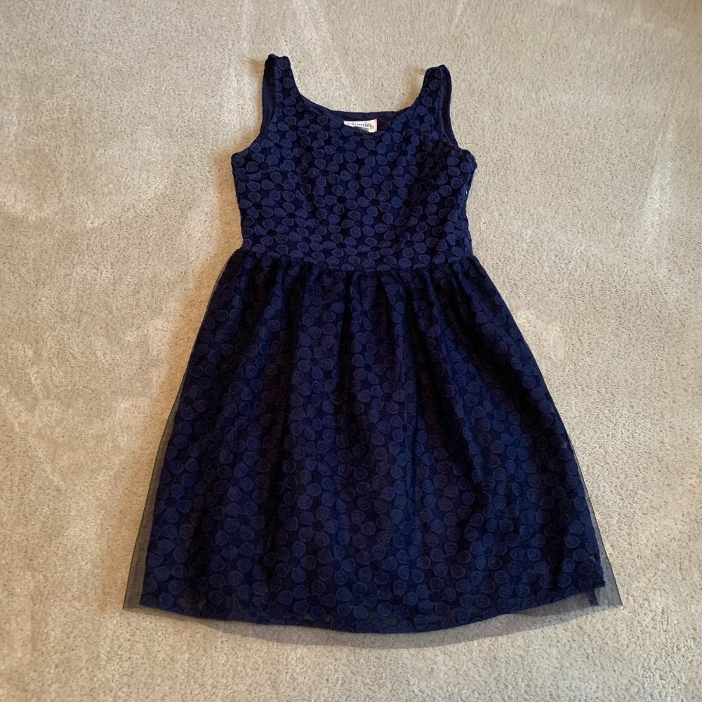 Johnnie B Navy Party Dress 11-12 Y